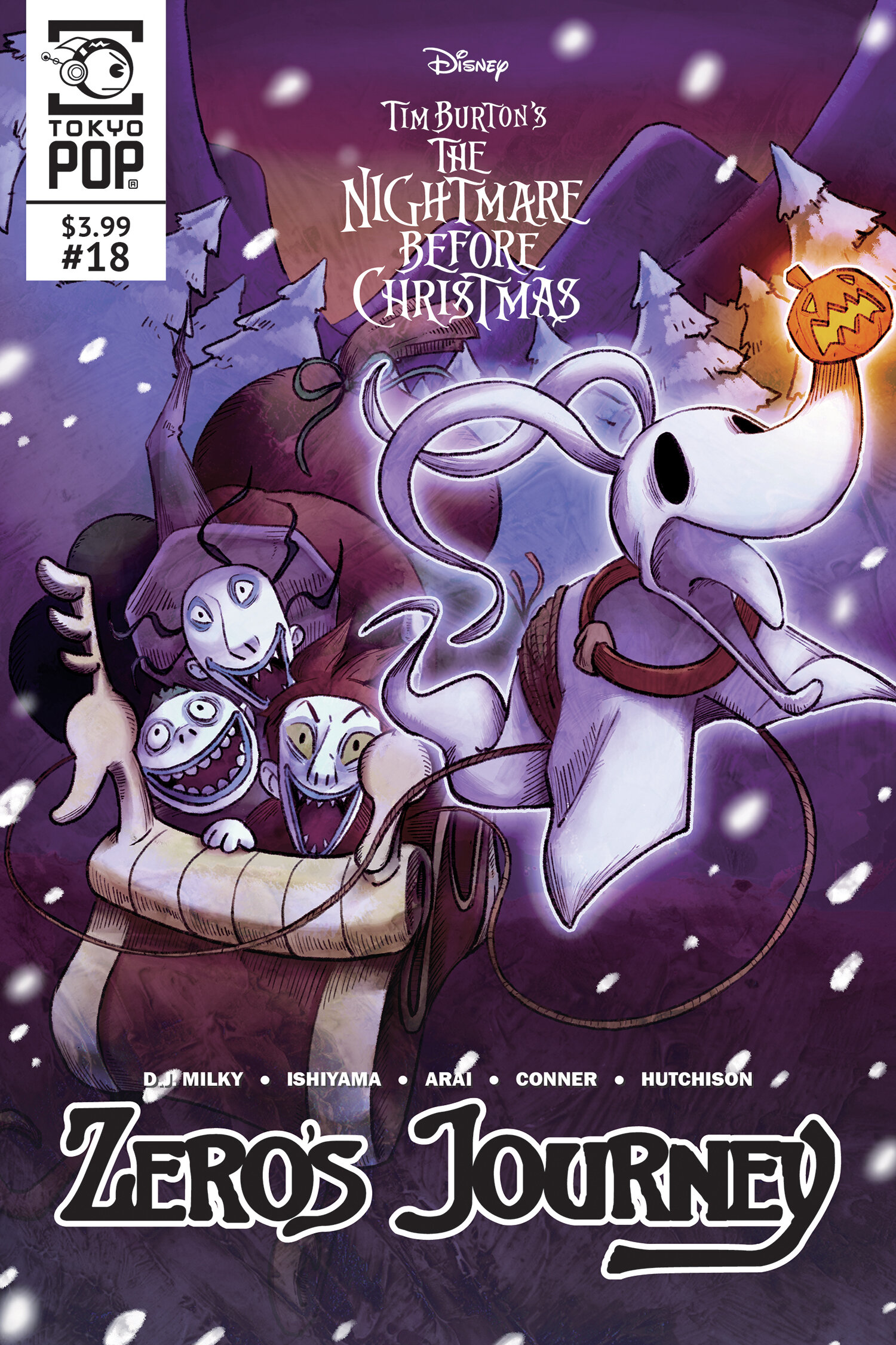  Disney Manga: The Nightmare Before Christmas - Zero's Journey, Issue #18