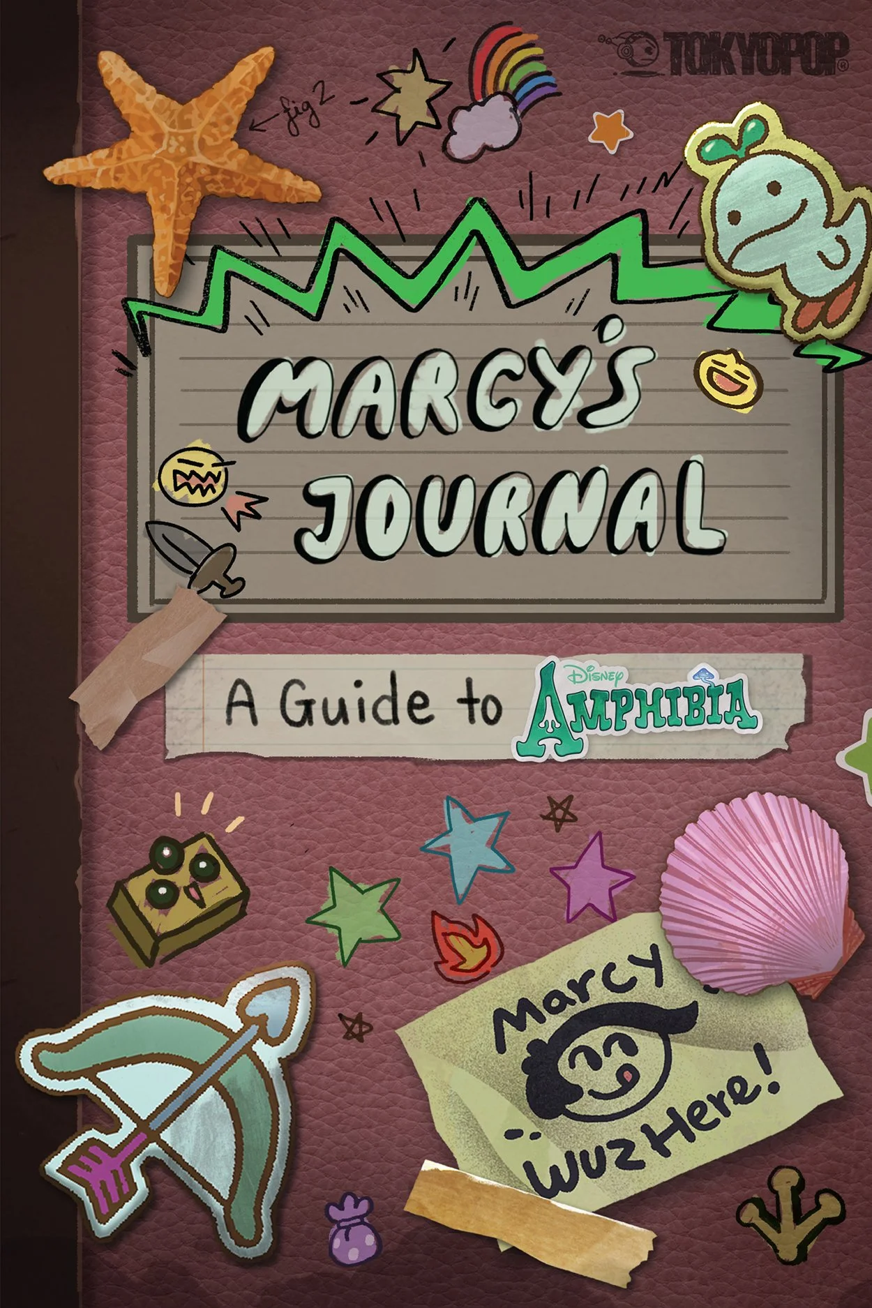 Disney Manga: Marcy's Journal — A Guide to Amphibia (Softcover)