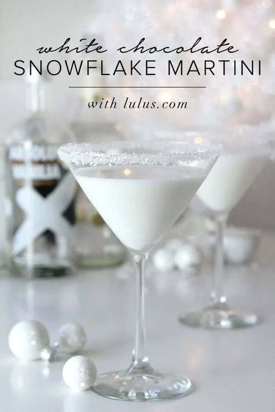 White Chocolate Snowflake MartiniSource: blog.lulus.com