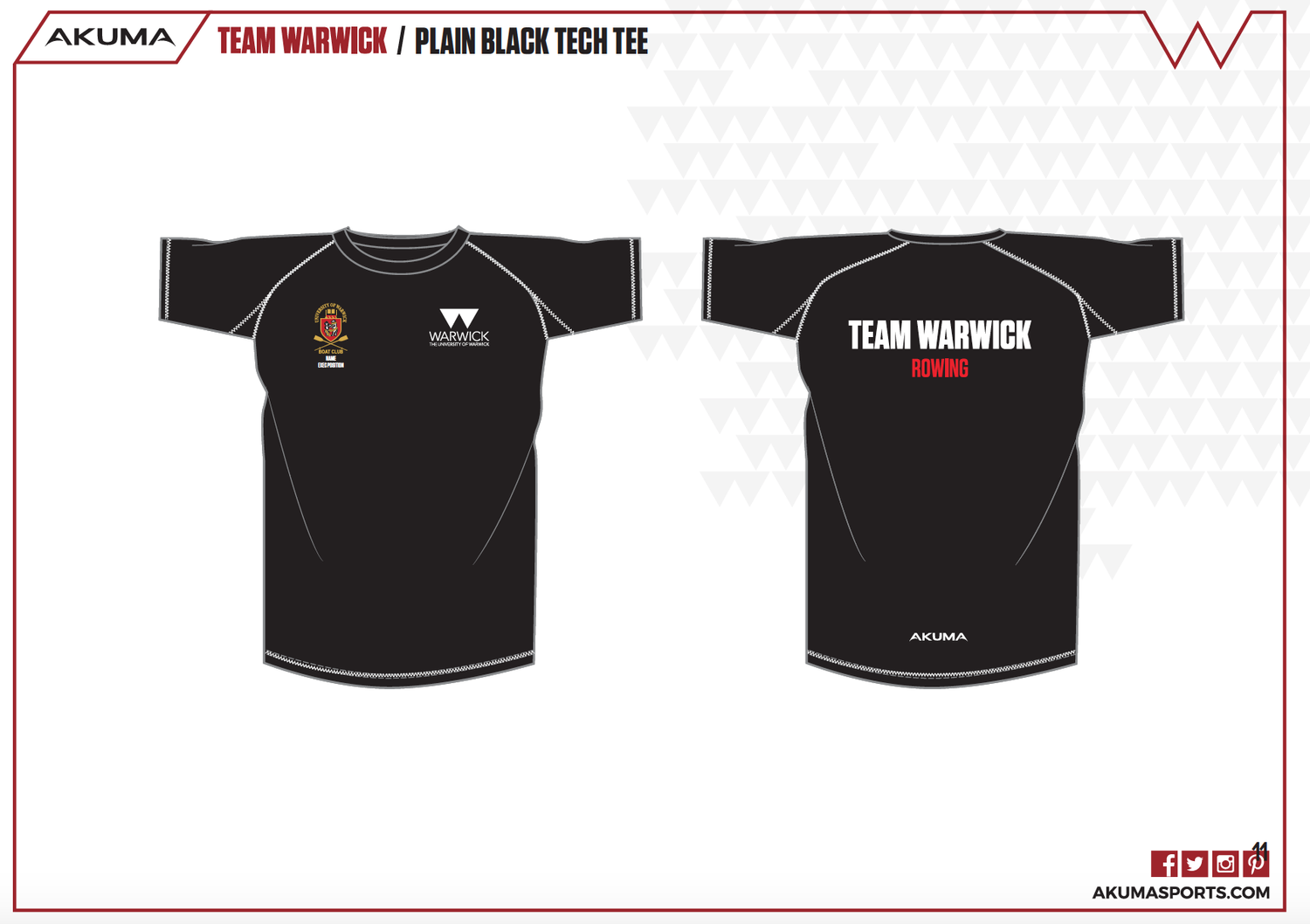 Akuma Store — University of Warwick Boat Club