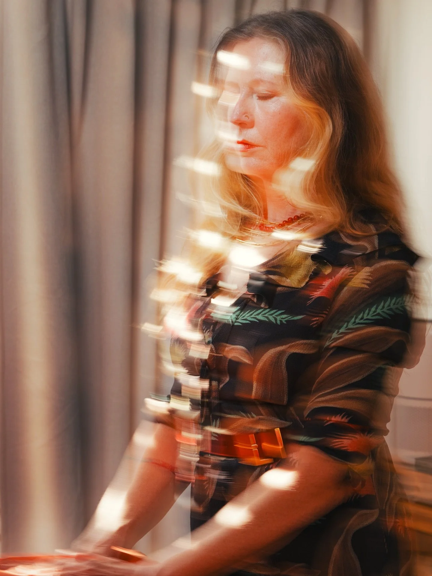 Portraits are such a special exchange between two people coming together to try to make something that feels true to who someone is. I had the opportunity to photograph Leigh McDaniel, an intuitive, trauma-aware healer of the body and feminine experi