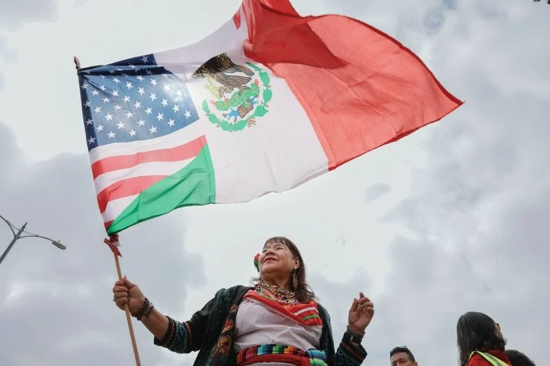 May Day showed up for immigrants and workers in LA. Photographed for @hey.lalocal 💫