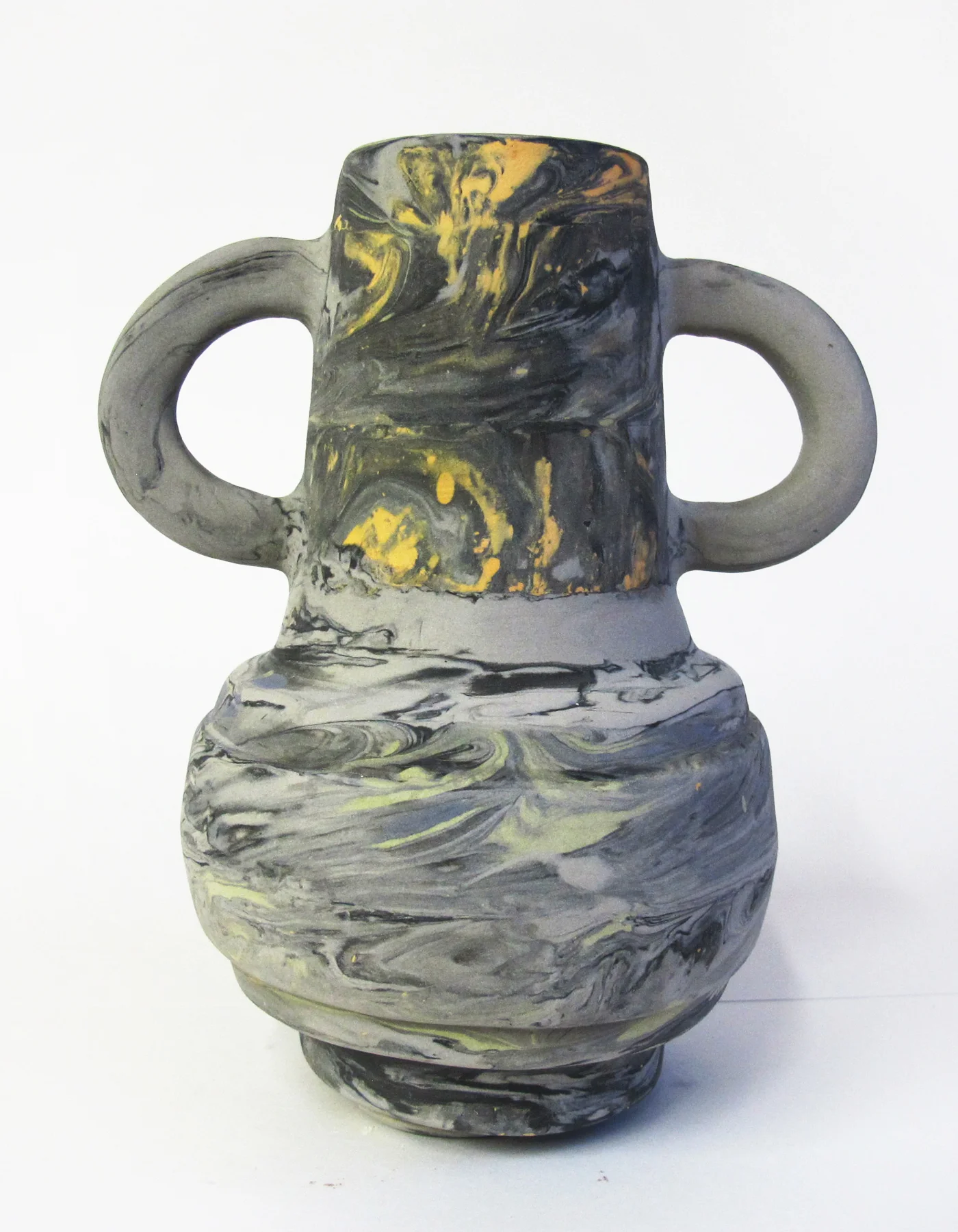 Trippy Handled Vessel