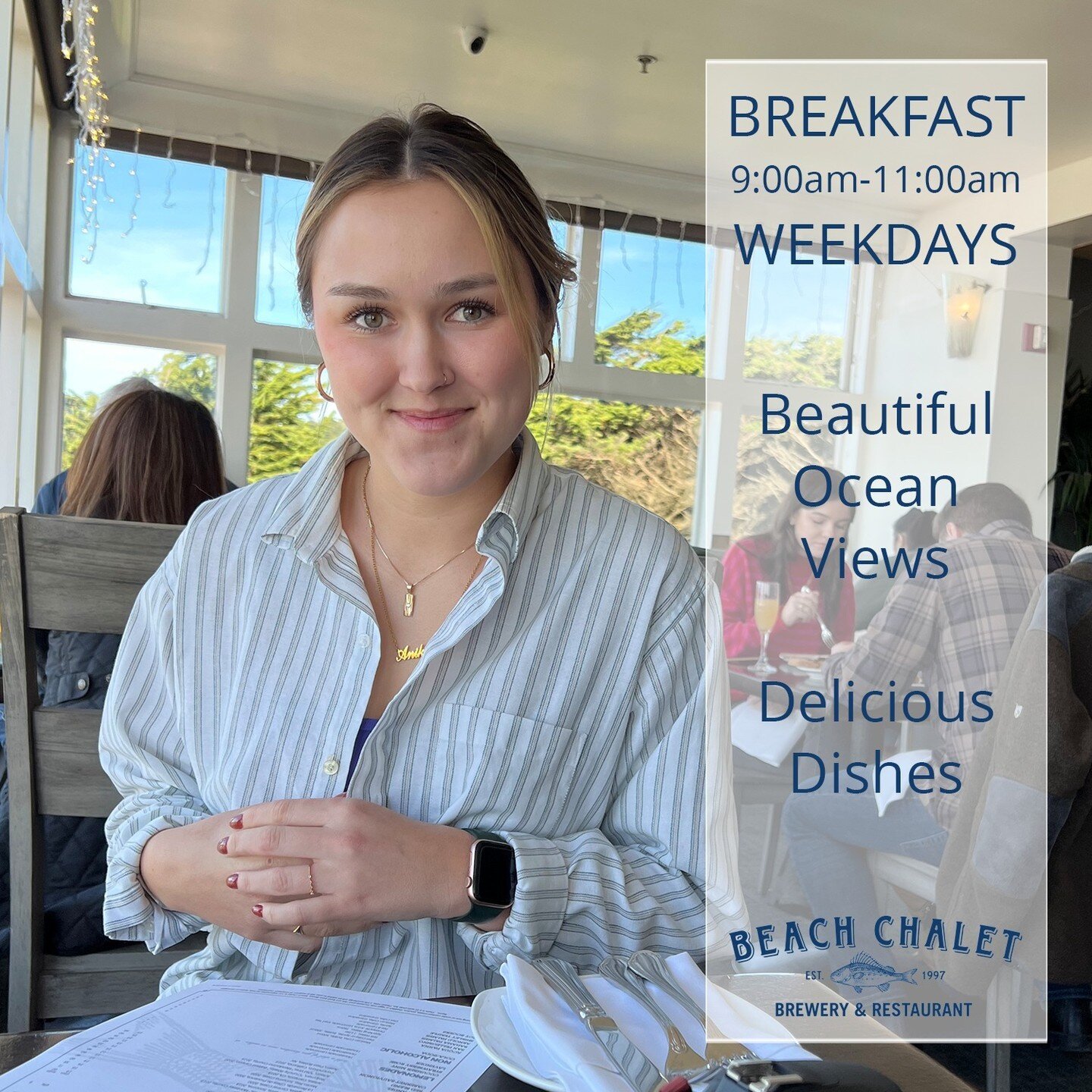 Join us. Breakfast weekdays. (Brunch weekends)

#sfcityeats #sanfrancisco.magazine  #nobhillgazette #devourpower #forkspooneat #foodatory #oceanbeachsf #parkchalet #oceanbeachsfca #goldengatepark #oceanbeachca #greathighway #visitcalifornia #surfsup 