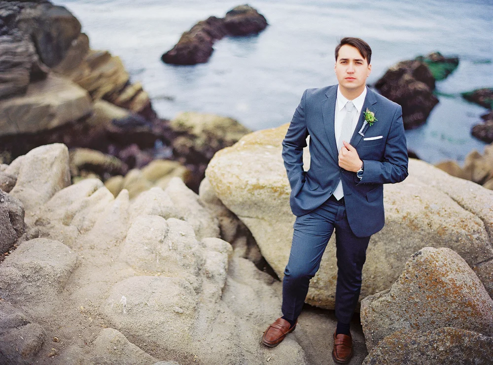 Lovers Point: Styled Wedding Shoot | Pacific Grove, California Fine Art Film Photographer