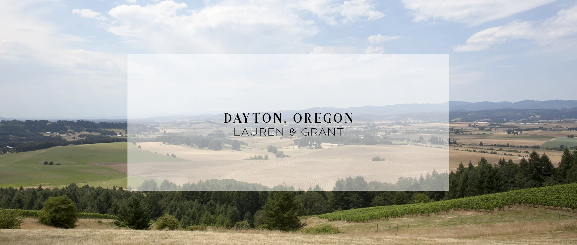 Wedding • Dayton, OR