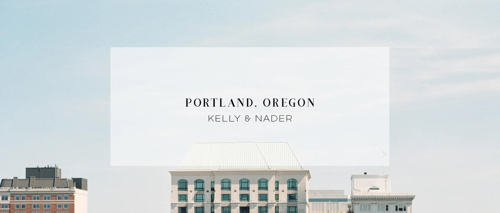 PORTLAND WEDDING VIDEOGRAPHER