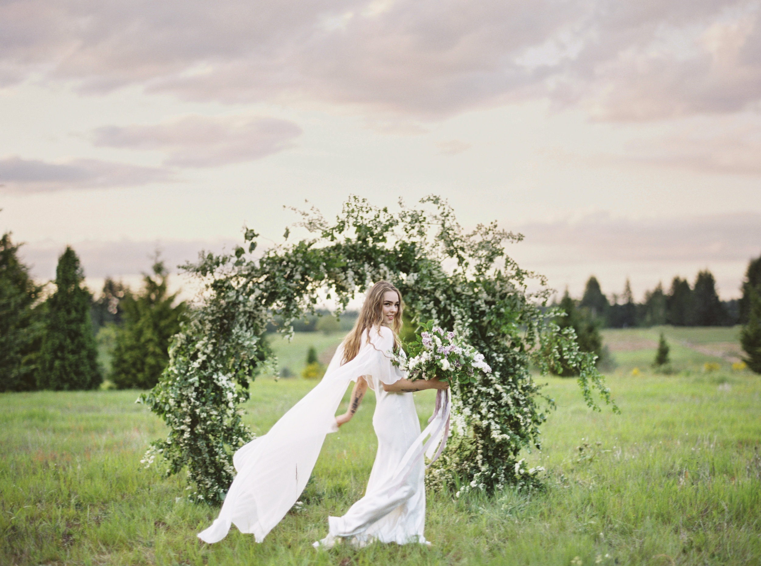 PASTEL GARDEN EDITORIAL ° SELVA FLORAL FARM ° PORTLAND, OR 