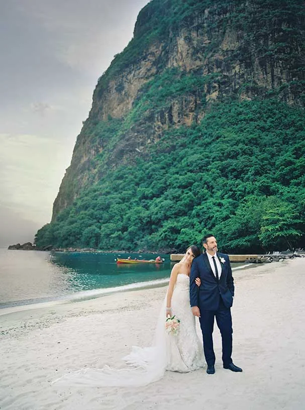 Caribbean Elopement in St. Lucia by Outlive Creative