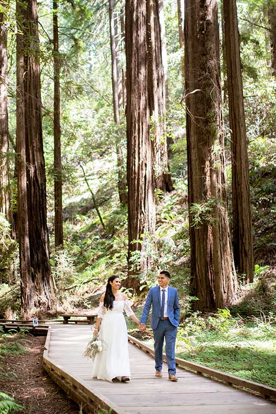 Muir Woods Elopement by Outlive Creative