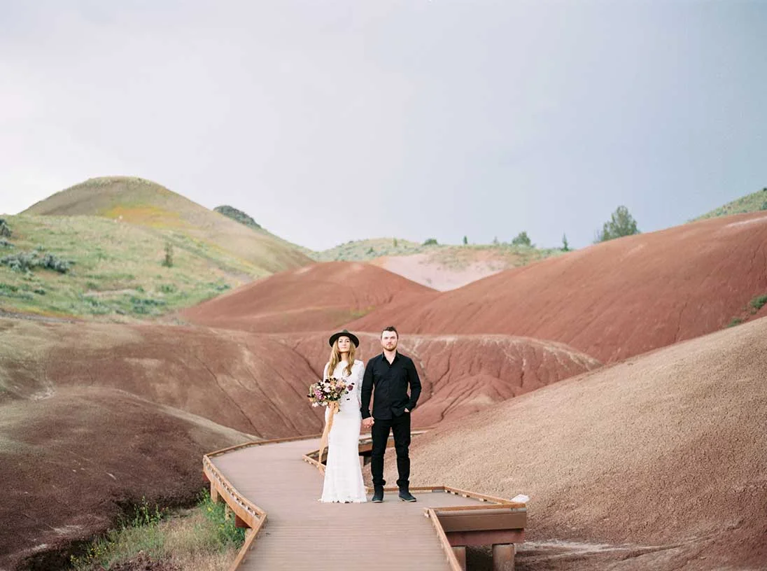 Painted Hills Elopement by Outlive Creative