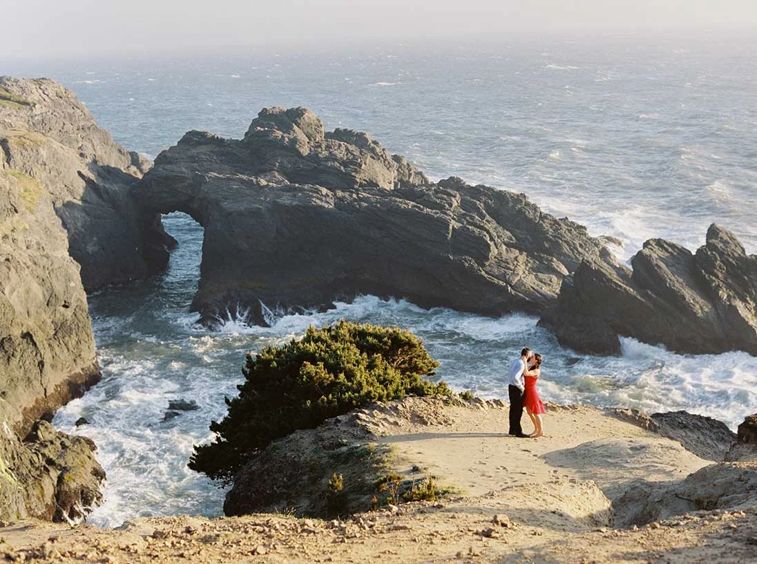 Oregon Coast Engagement Session by Outlive Creative