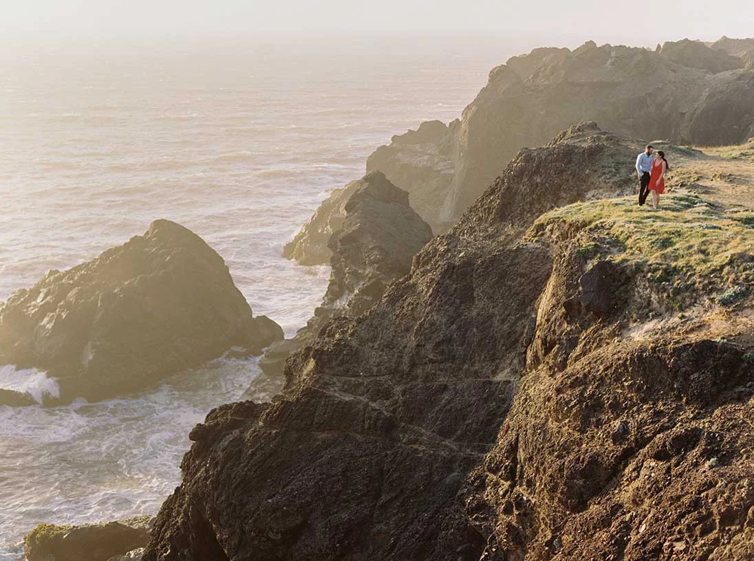 Oregon Coast Engagement Session by Outlive Creative