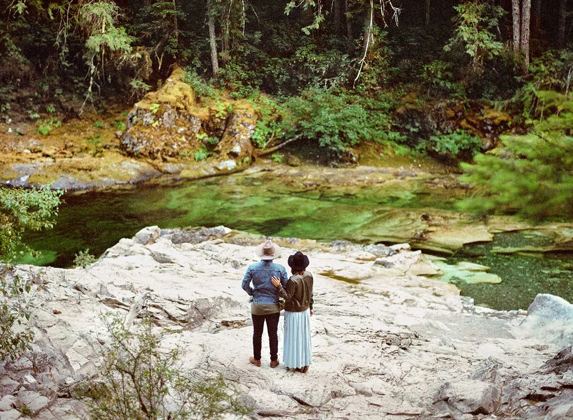 Opal Creek Engagement Session by Outlive Creative