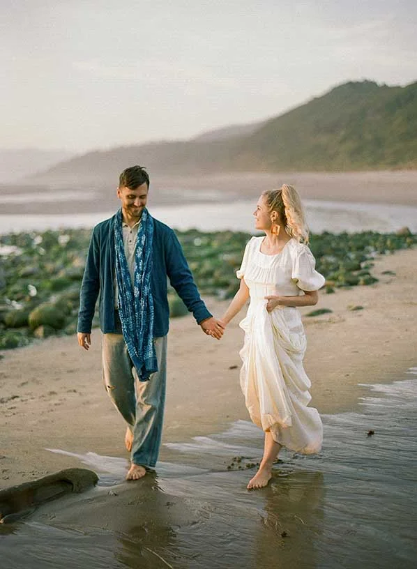 Oregon Coast Engagement Session by Outlive Creative