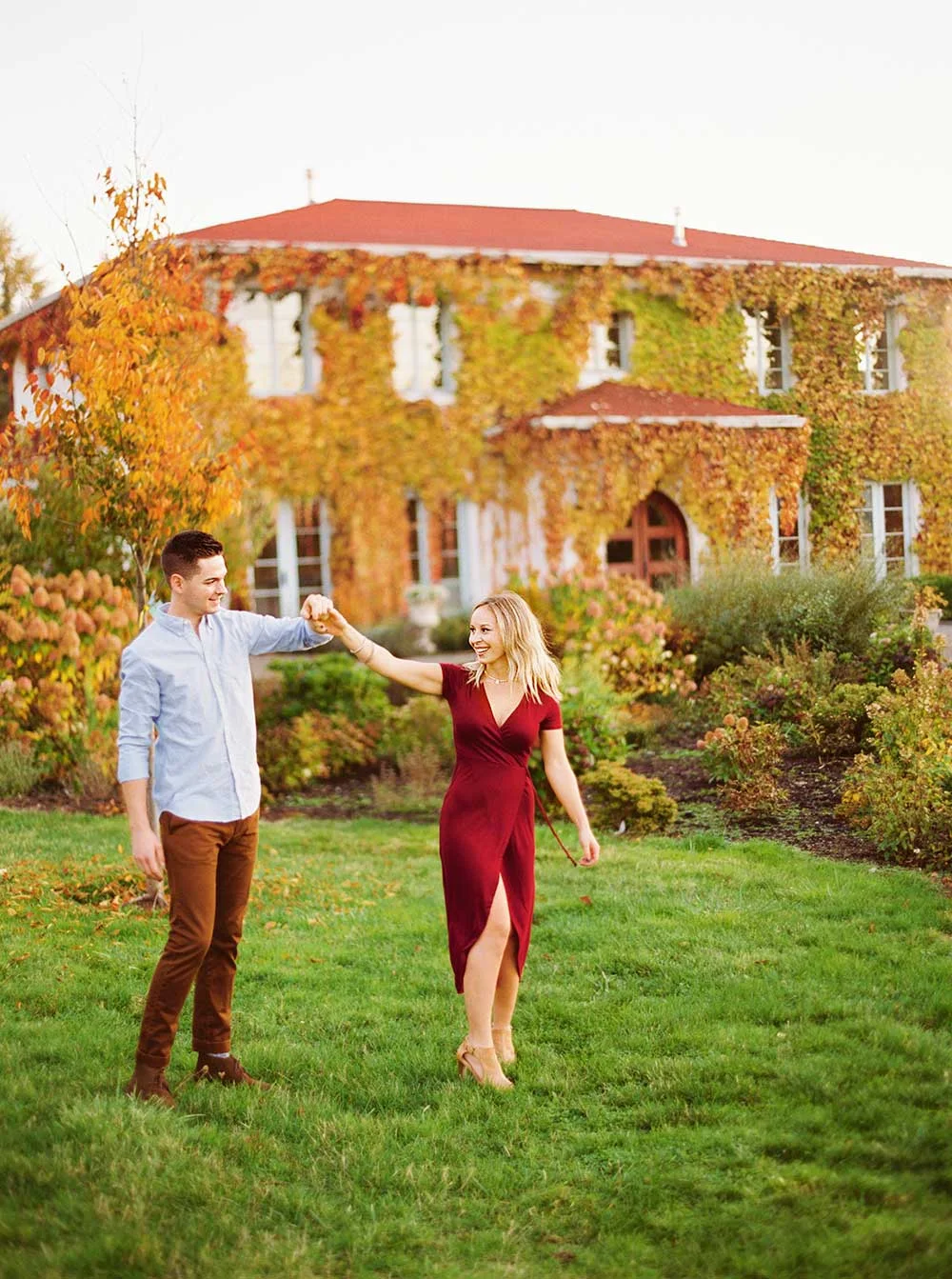 Monet Vineyards Engagement Session