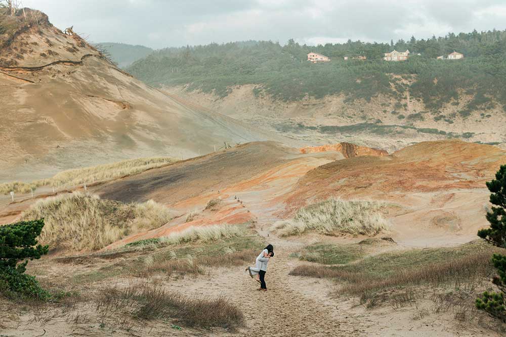 Cape Kiwanda Engagement Photos by Outlive Creative