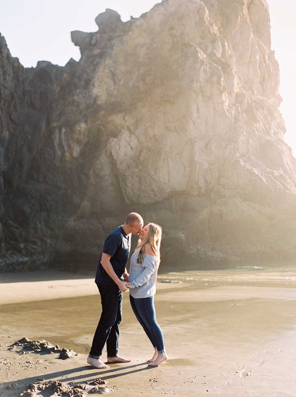 Arcadia Beach Engagement Session by Outlive Creative