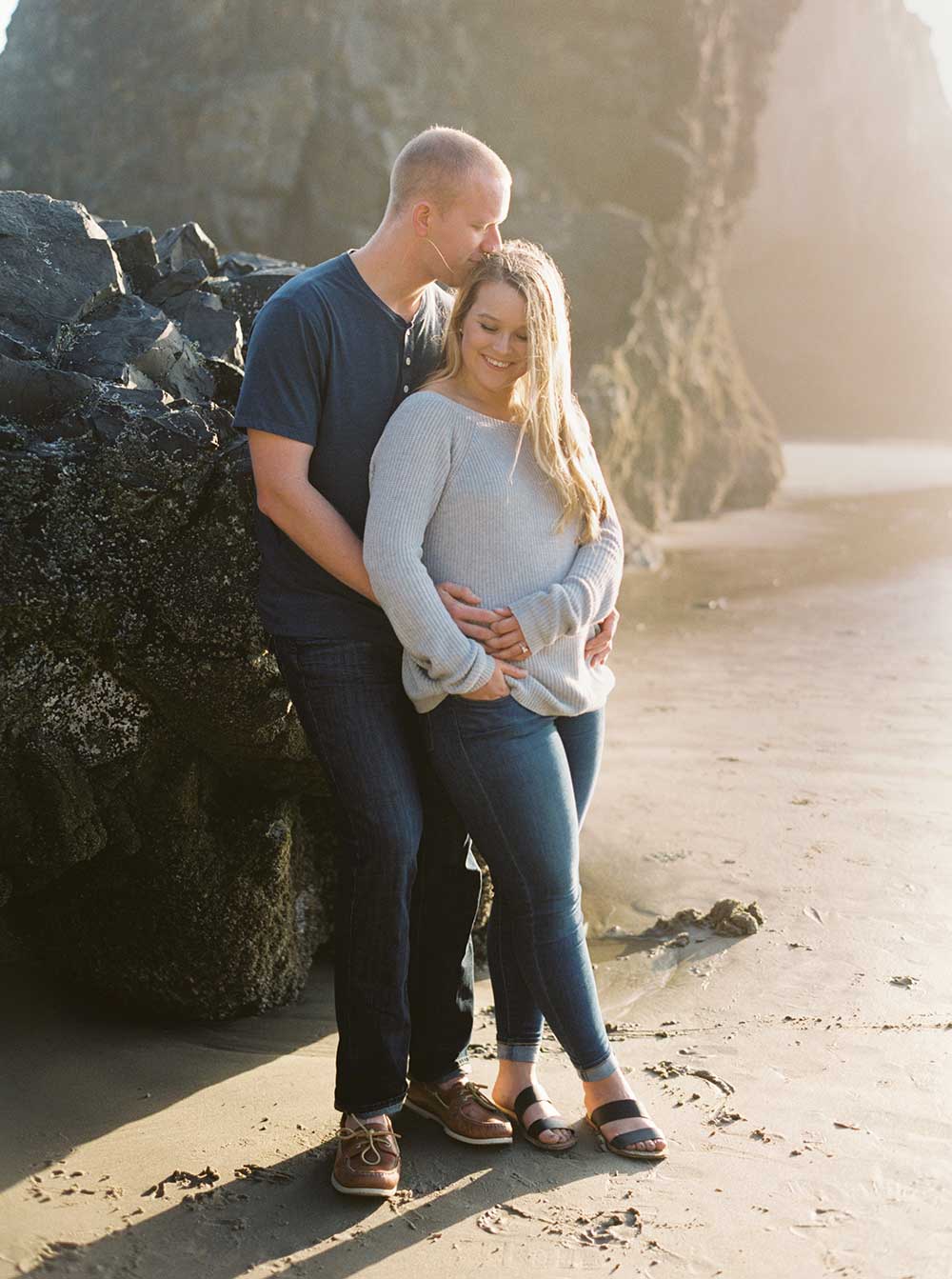 Arcadia Beach Engagement Session by Outlive Creative