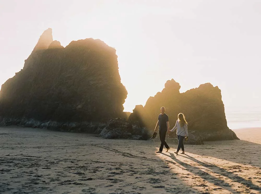 Stunning Cannon Beach Engagement Session | Portland Wedding Photographer