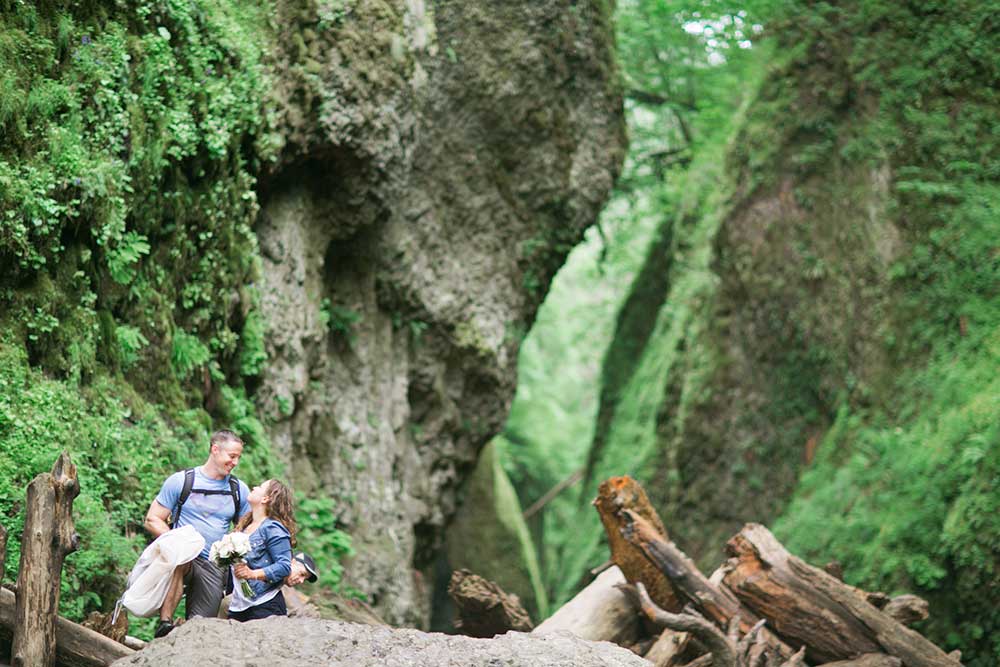 Oneonta Gorge Elopement