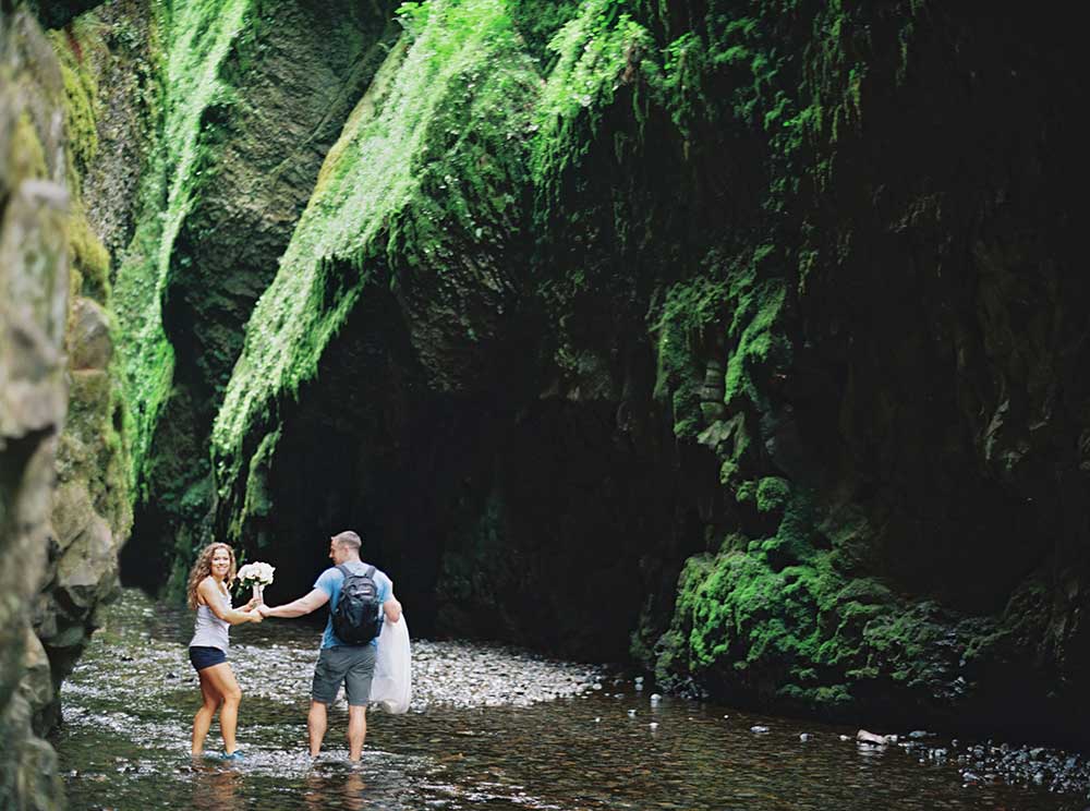 Oneonta Gorge Elopement