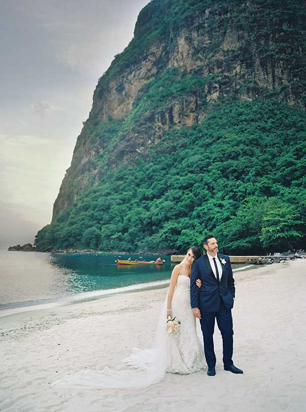 St. Lucia Elopement by Outlive Creative