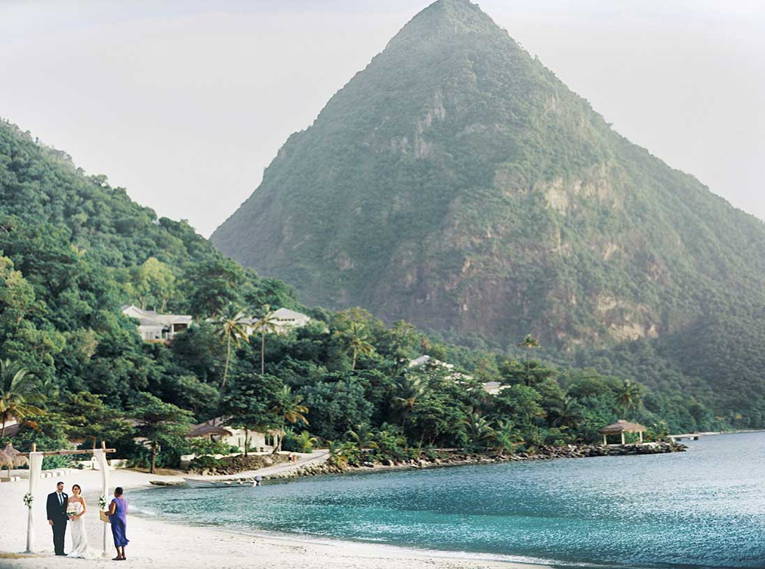 St. Lucia Elopement by Outlive Creative