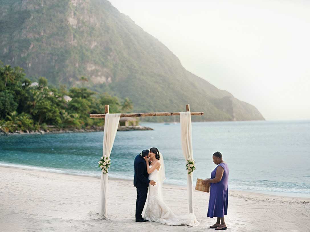 St. Lucia Elopement by Outlive Creative