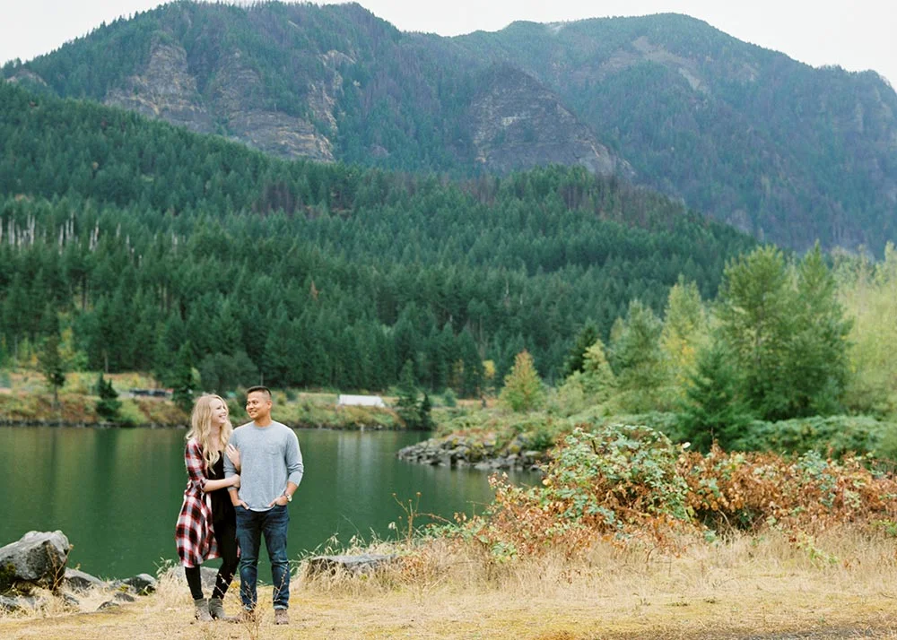 Columbia River Gorge Engagement by Outlive Creative