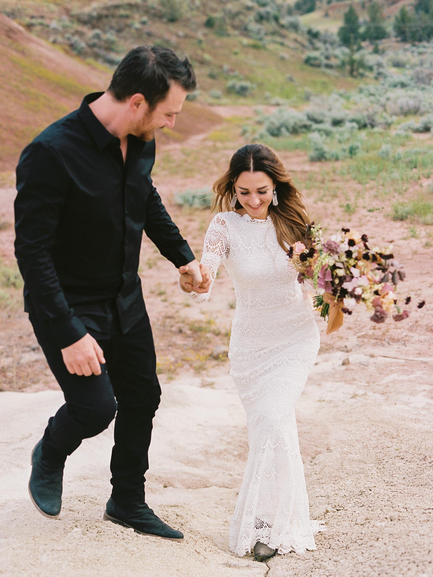 Painted Hills Elopement by Outlive Creative