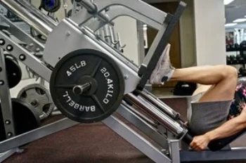 (Client Warren Yang crushing the Leg Press!)