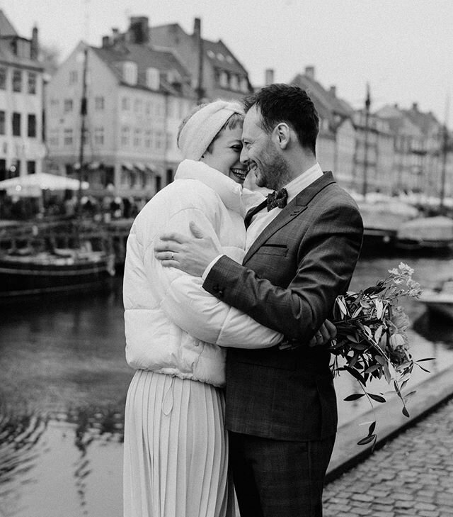 Such a beautiful and romantic day when Anne-Laure &amp; Christoph celebrated their love by eloping in Copenhagen earlier this week &hearts;️ Want to see a little sneak peek of this amazing duo&rsquo;s day? Head to my insta stories &hearts;️