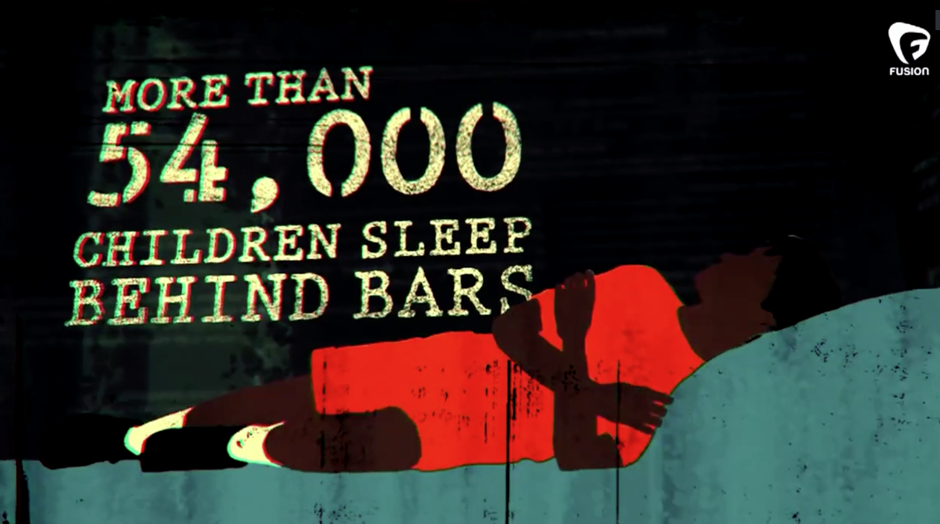  An animated video that explores the statistics behind locking up our youth.  Co-produced by Sarah McClure   Watch the graphic video at  Fusion . 