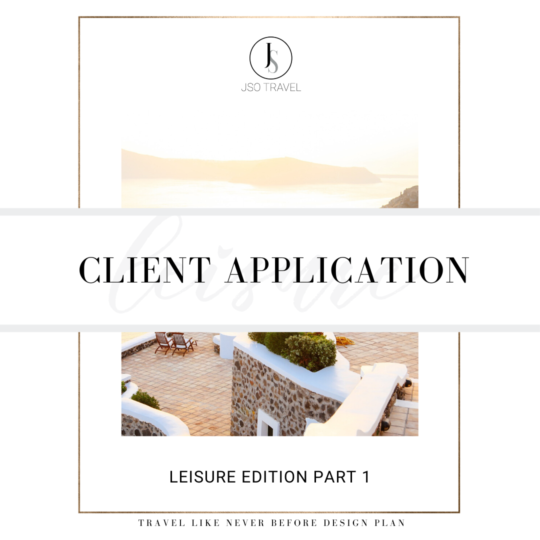 Client Application Leisure Edition Part 1