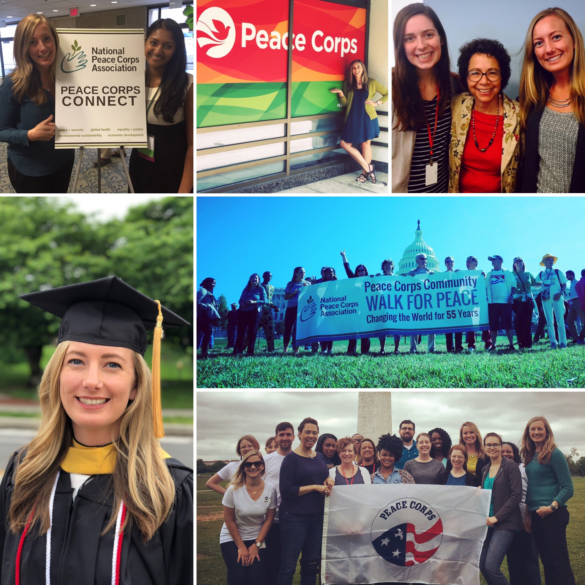 Fellow at the National Peace Corps Association, trafficking consultant at Catholic Relief Services, 5 years at Peace Corps HQ, and finally got that Masters in Social Work.