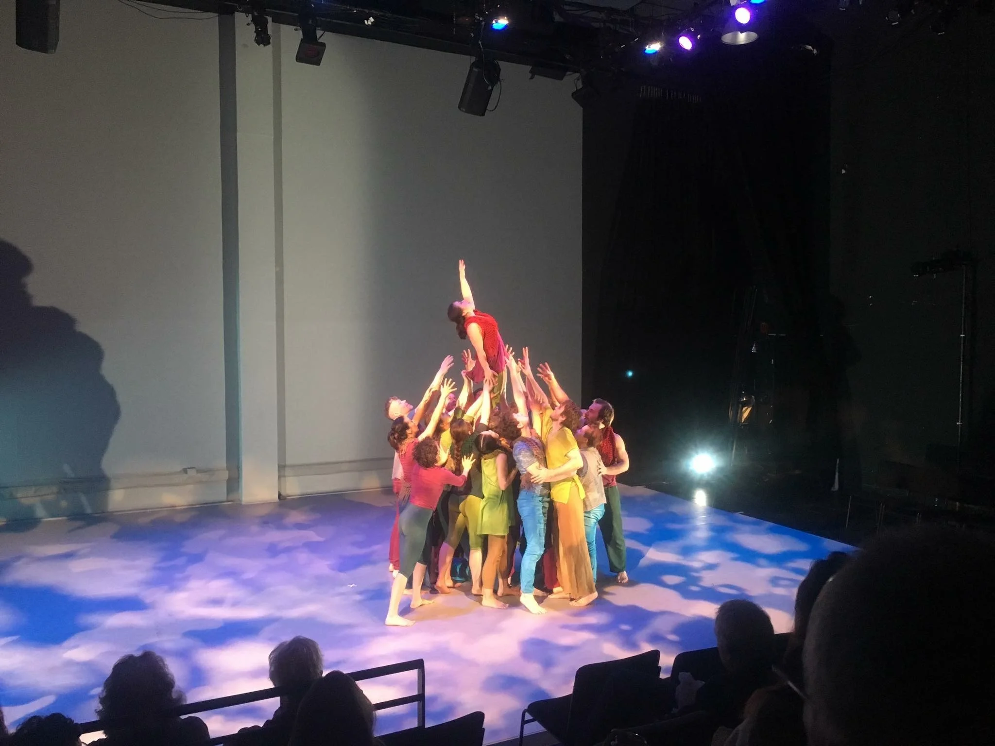 Final Pose of BABEL, off-Broadway 2017