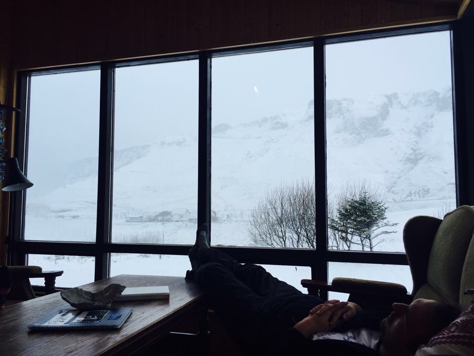 View from the living room