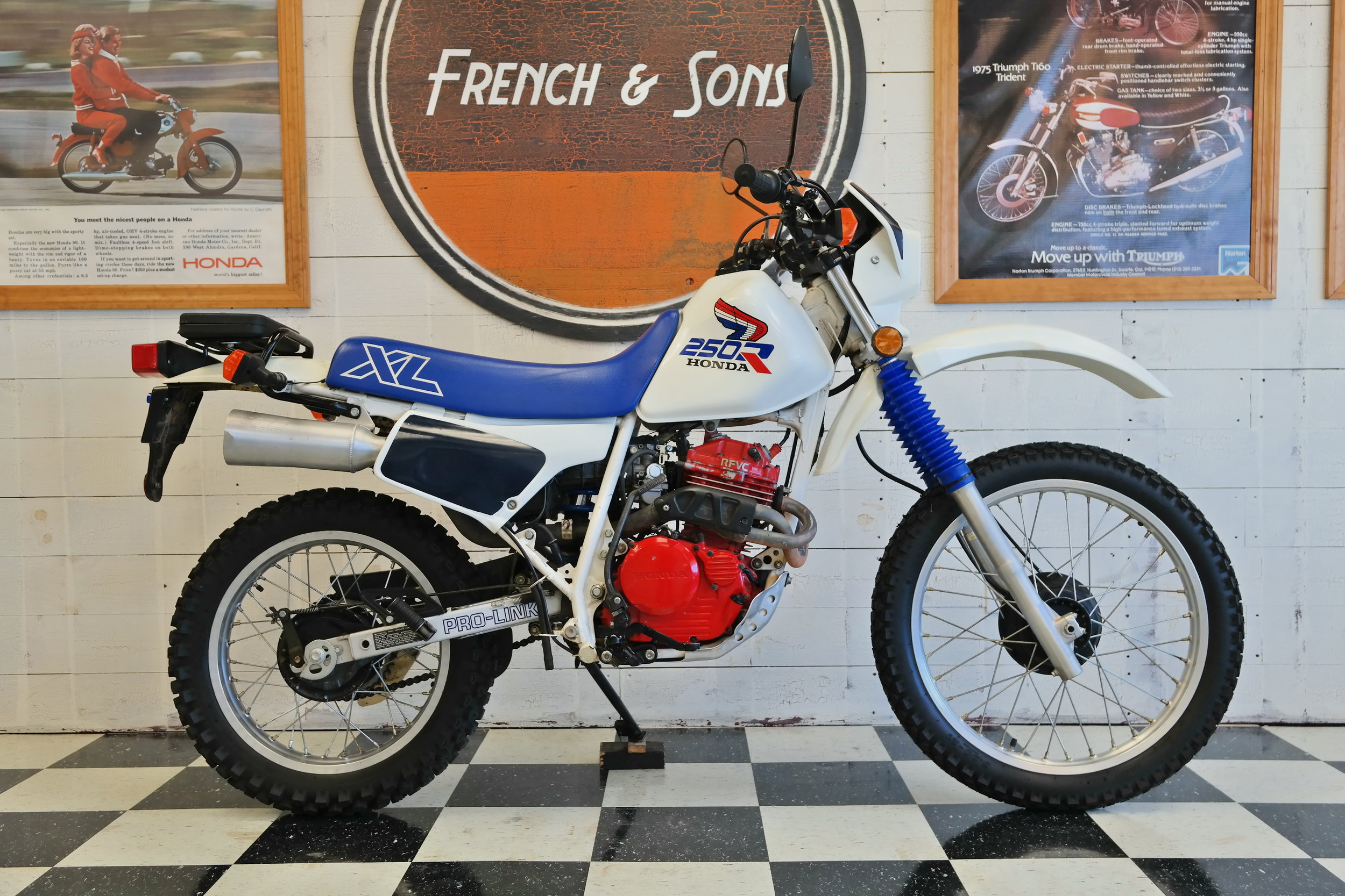 1987 Honda Xl250r 2 500