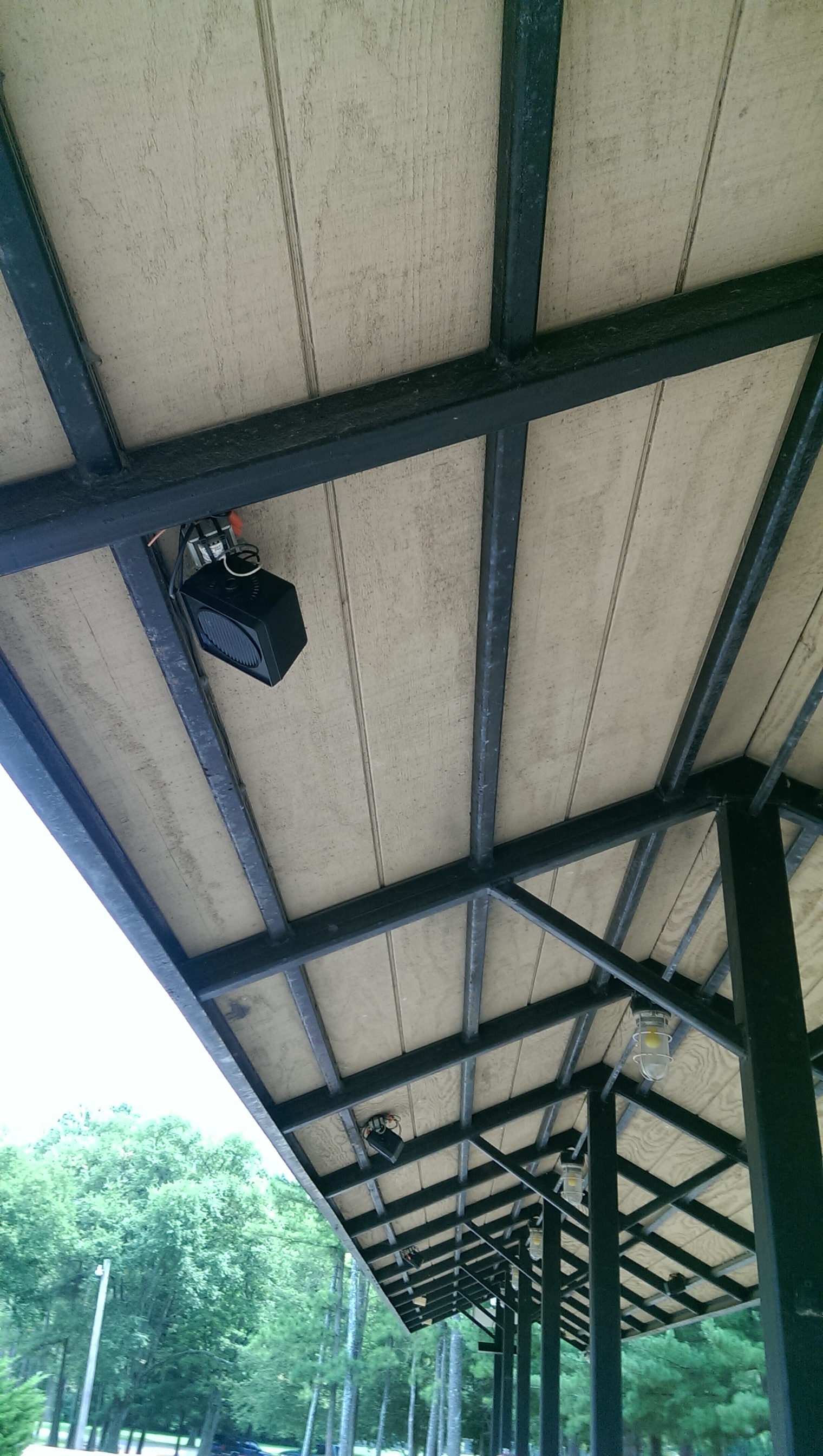 New Speakers are being installed at the passenger station. The original speakers have begun to fail or not function properly. It is hoped we can have all the new ones installed by the Fall 2012 meet.