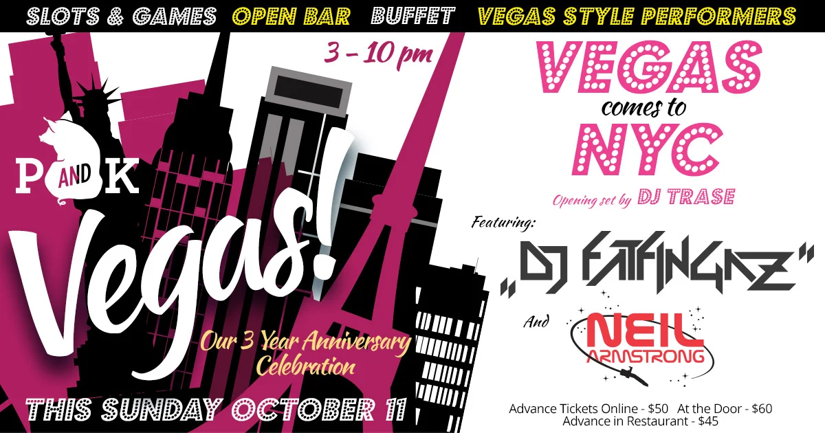 Pig & KHAO's Crazy 3rd anniversary