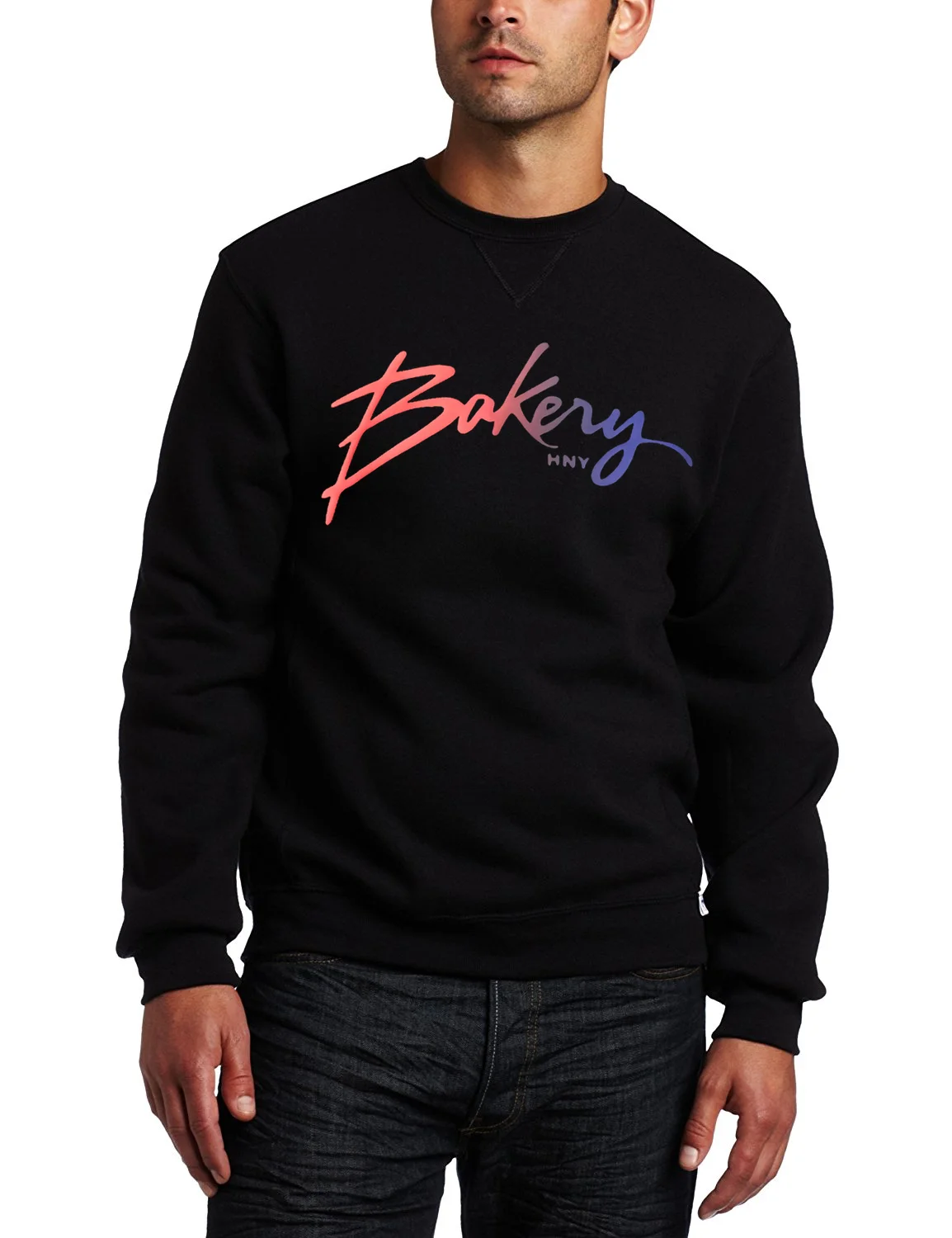 Bakery crewneck color script black.jpg