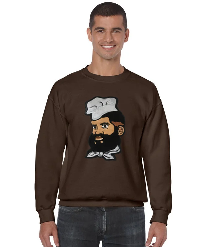 Chef head brown crewneck bakeryhny.com.jpg