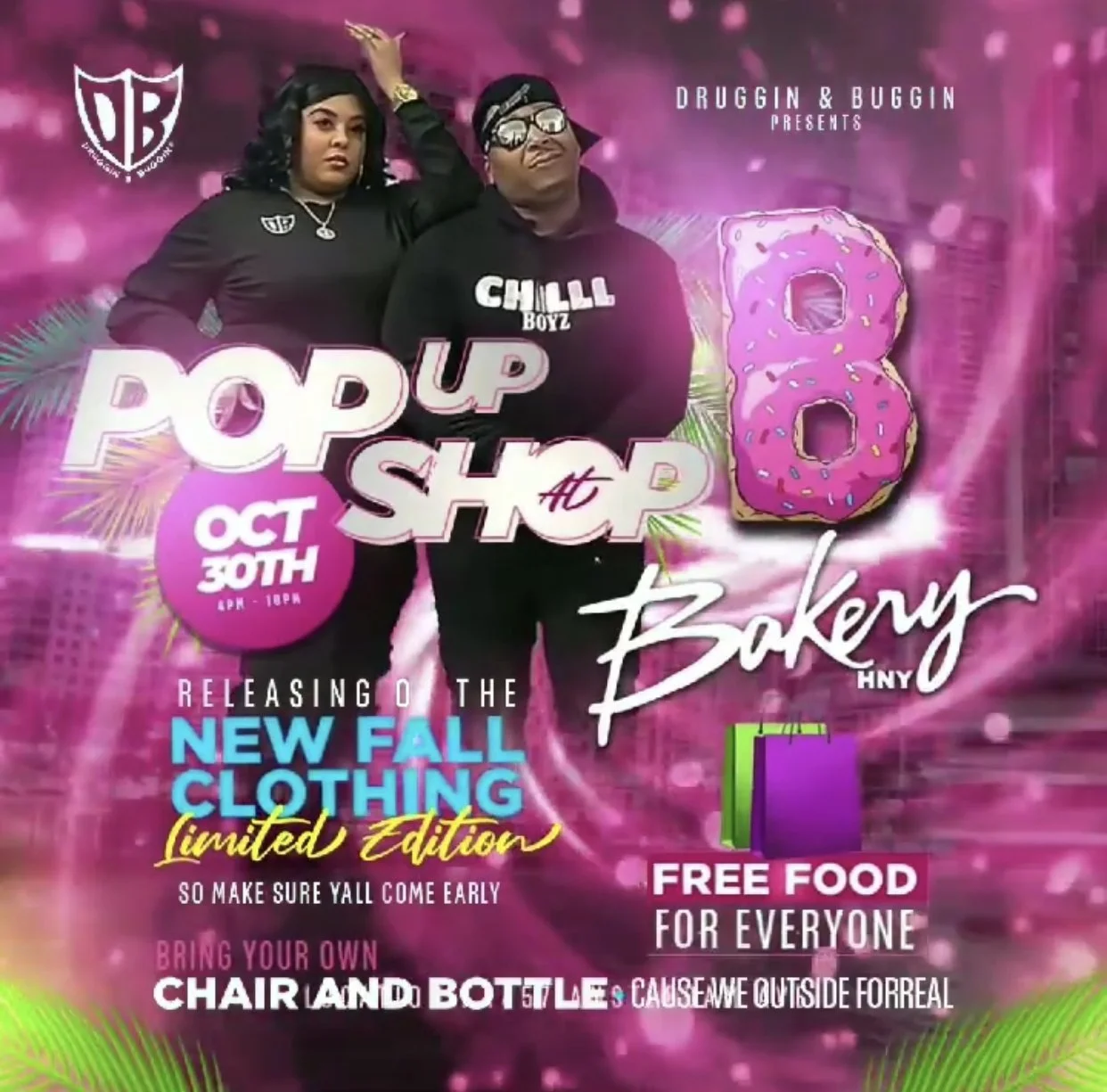 Druggin & Buggin Pop Up Shop