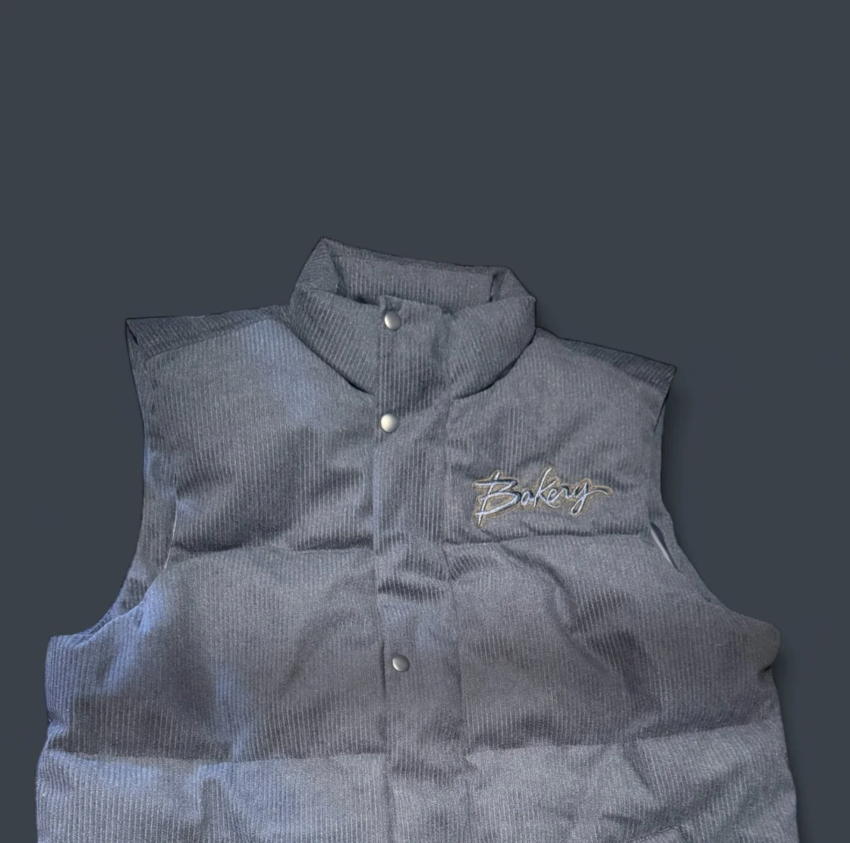 Bakery Corduroy Vest navy