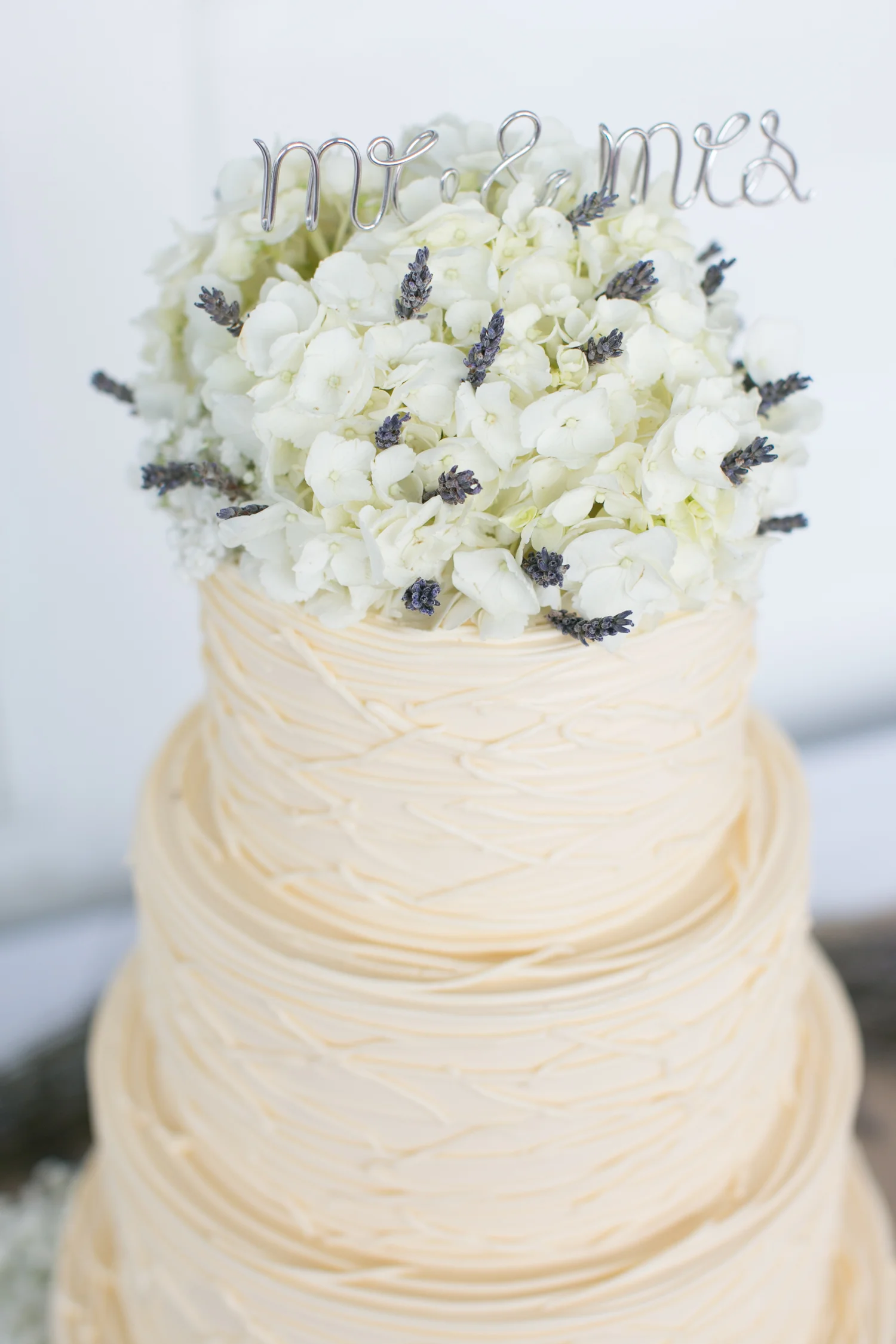 The official wedding cake