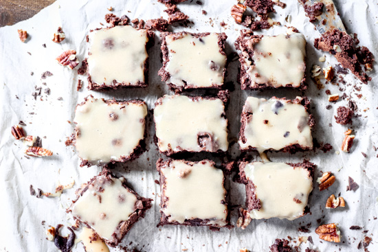 Caramel Turtle Brownies