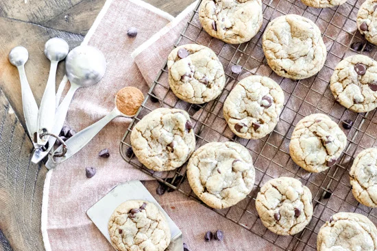 Brown Butter Pumpkin Chocolate Chip Cookies Lolo S Desserts Simple And Accessible Recipes For The Home Cook