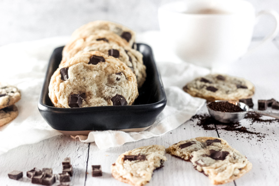 Chocolate Chunk Coffee Cookies