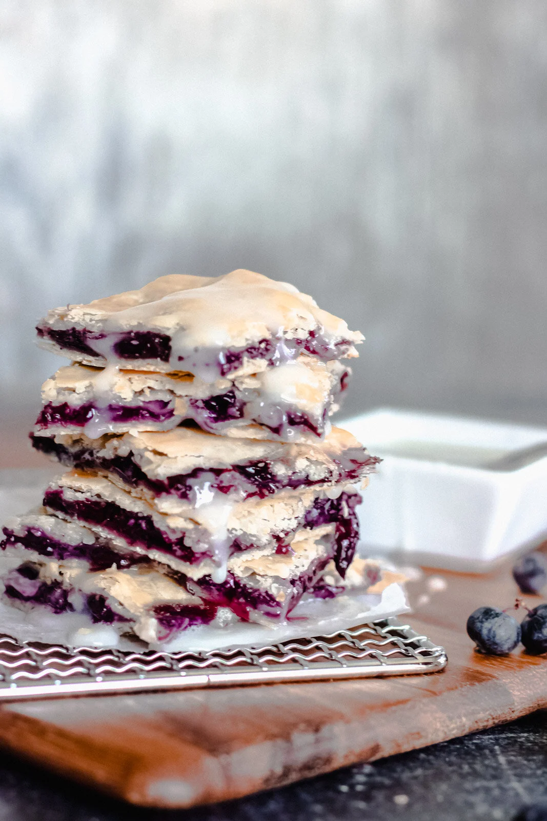 Blueberry Slab Pie Bars